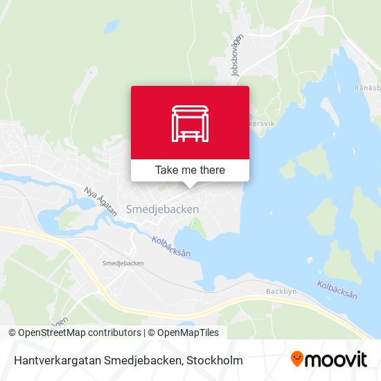 Hantverkargatan Smedjebacken map