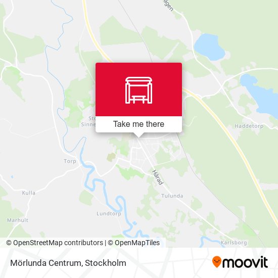 Mörlunda Centrum map