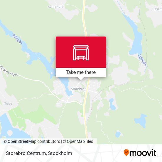 Storebro Centrum map