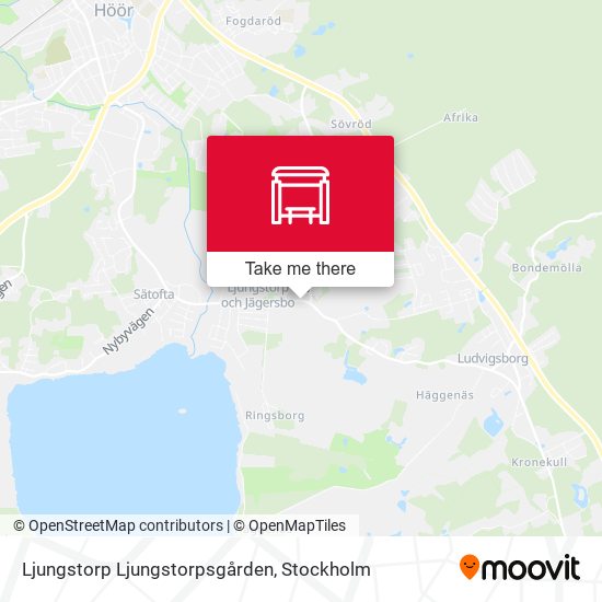 Ljungstorp Ljungstorpsgården map