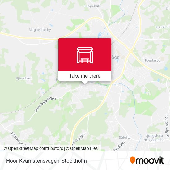 Höör Kvarnstensvägen map