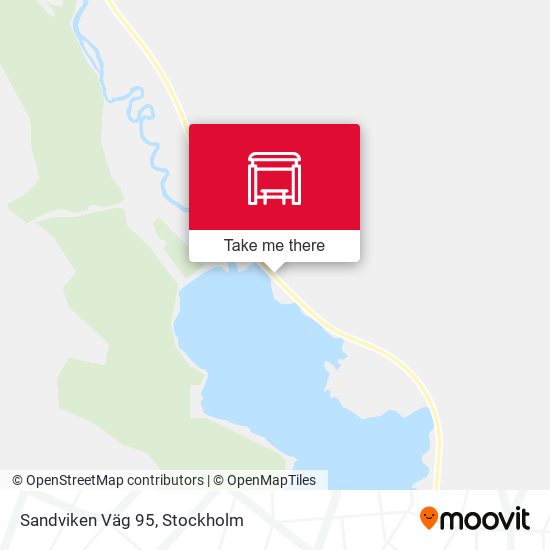 Sandviken Väg 95 map