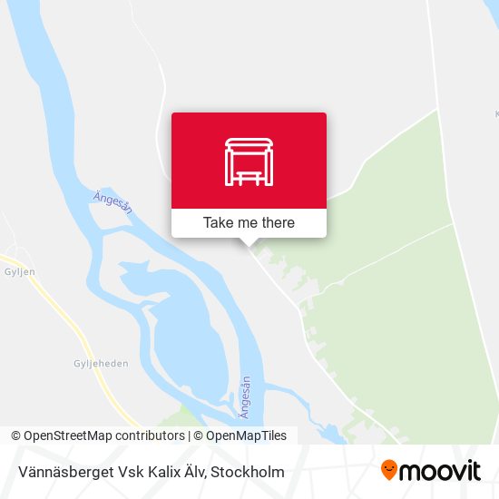 Vännäsberget Vsk Kalix Älv map
