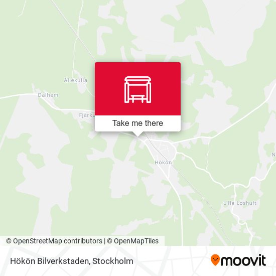 Hökön Bilverkstaden map