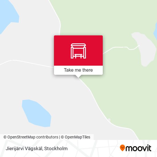 Jierijärvi Vägskäl map