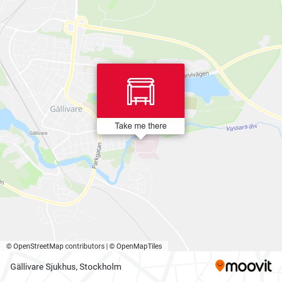 Gällivare Sjukhus map