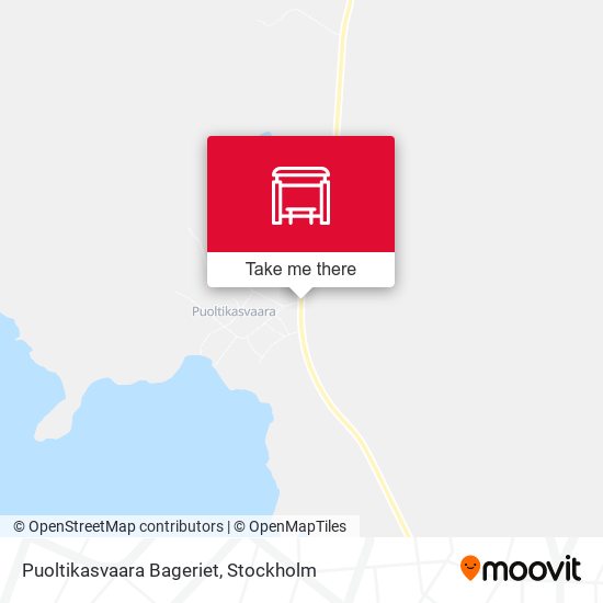 Puoltikasvaara Bageriet map