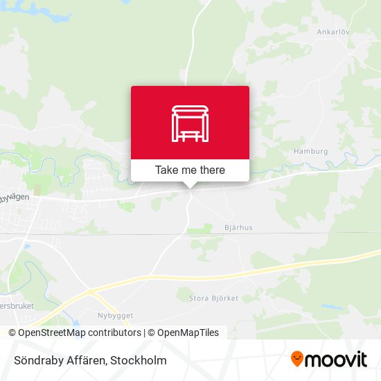 Söndraby Affären map