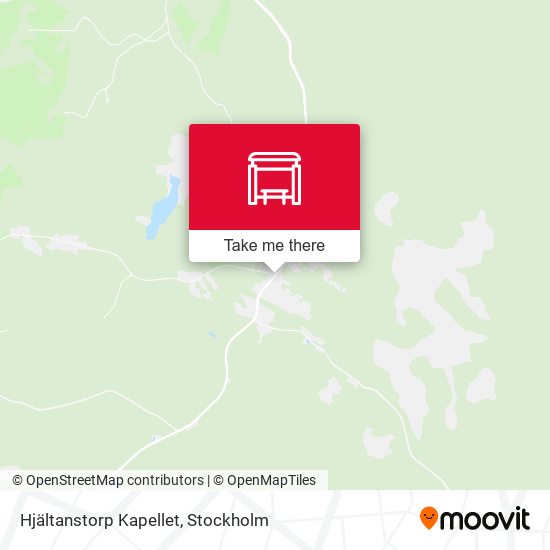Hjältanstorp Kapellet map