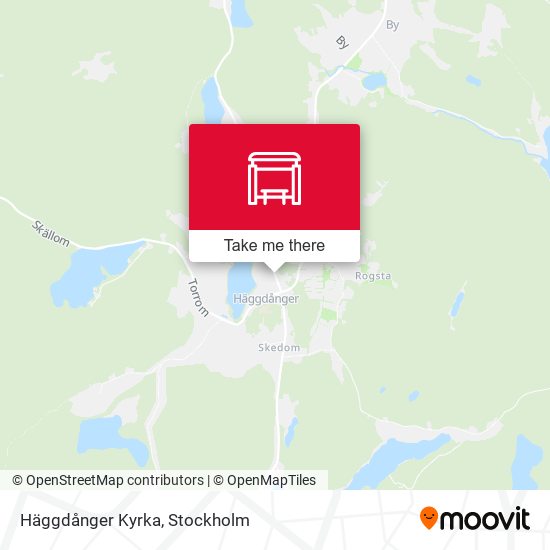 Häggdånger Kyrka map