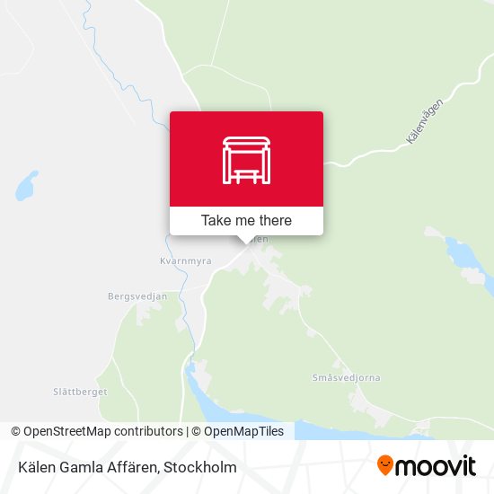 Kälen Gamla Affären map