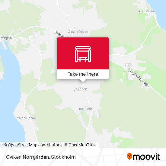 Oviken Norrgården map