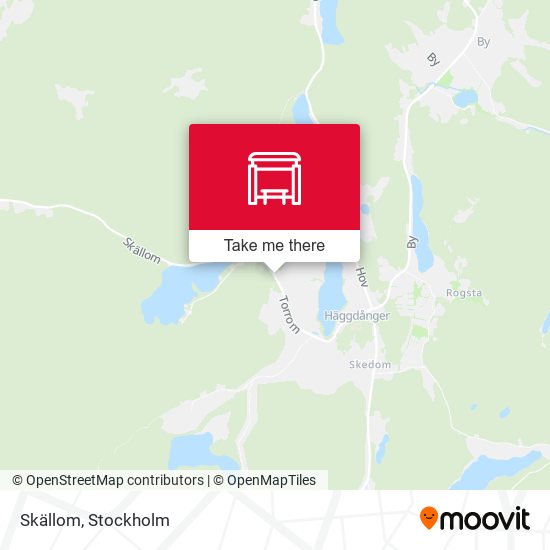 Skällom map