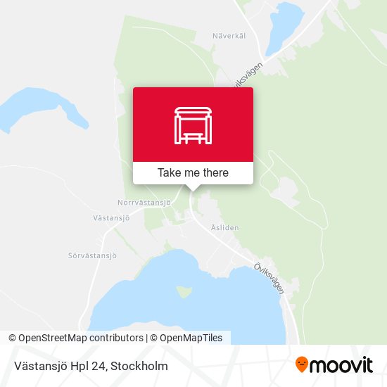 Västansjö Hpl 24 map