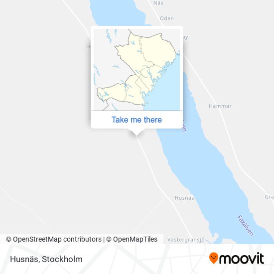 Husnäs map