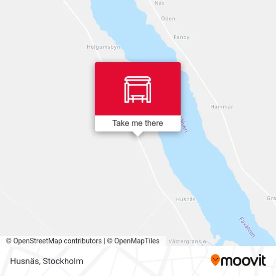 Husnäs map