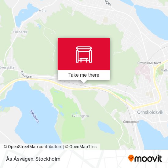 Ås Åsvägen map