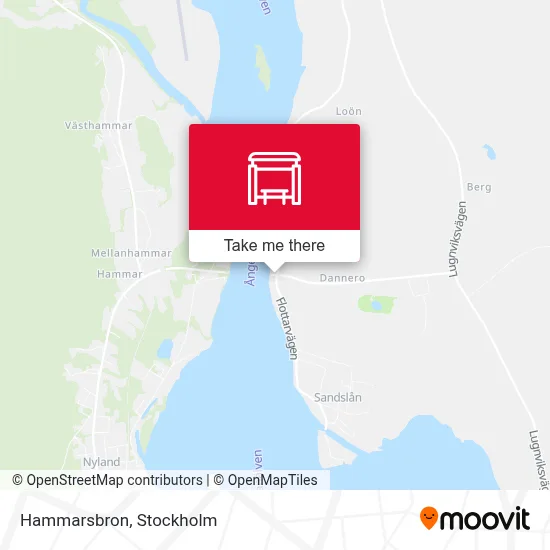 Hammarsbron map