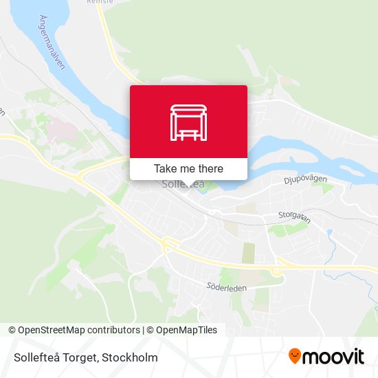 Sollefteå Torget map