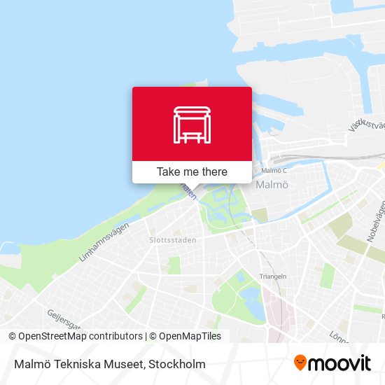 Malmö Tekniska Museet map