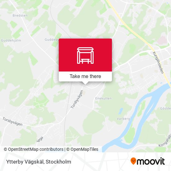 Ytterby Vägskäl map
