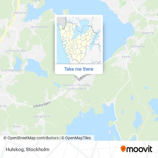 Hulskog map