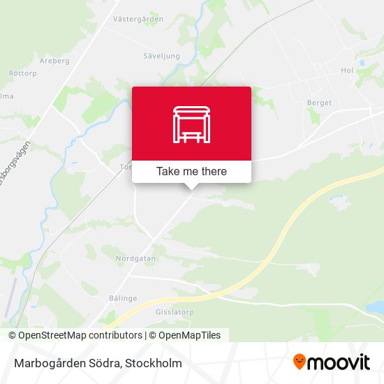 Marbogården Södra map
