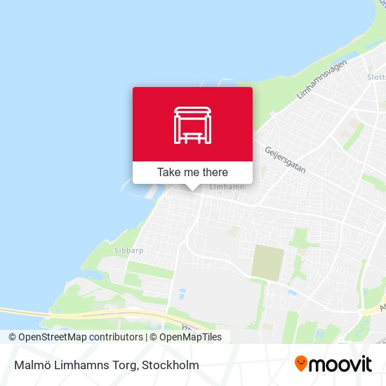 Malmö Limhamns Torg map