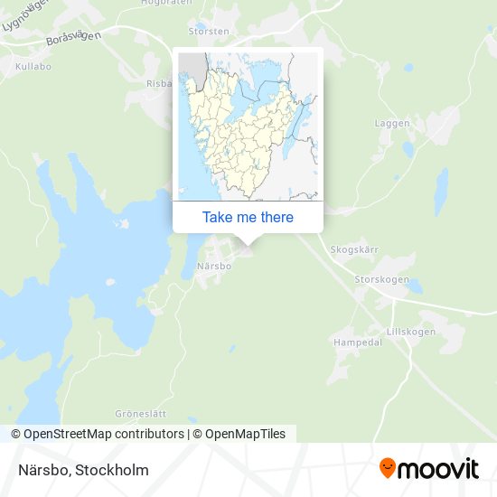 Närsbo map