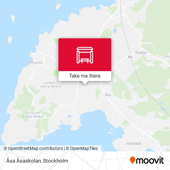 Åsa Åsaskolan map