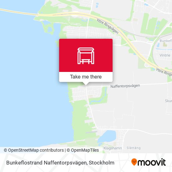 Bunkeflostrand Naffentorpsvägen map