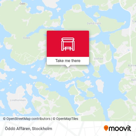 Öddö Affären map