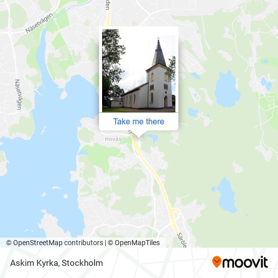 Askim Kyrka map