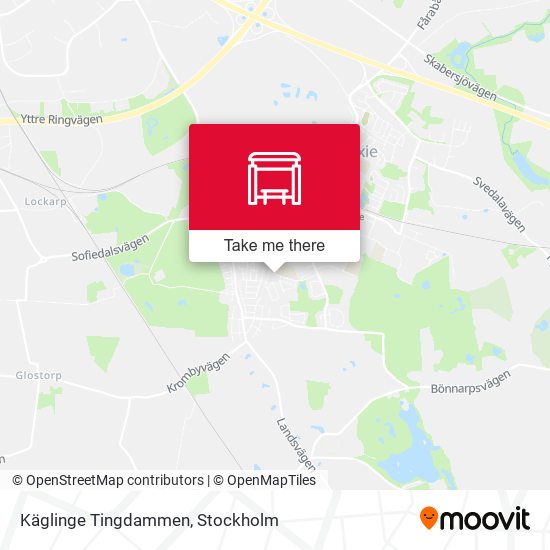 Käglinge Tingdammen map