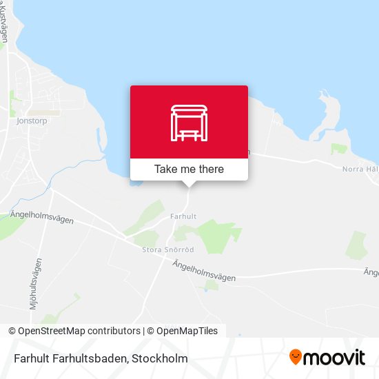 Farhult Farhultsbaden map