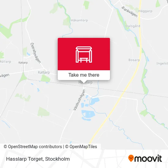 Hasslarp Torget map