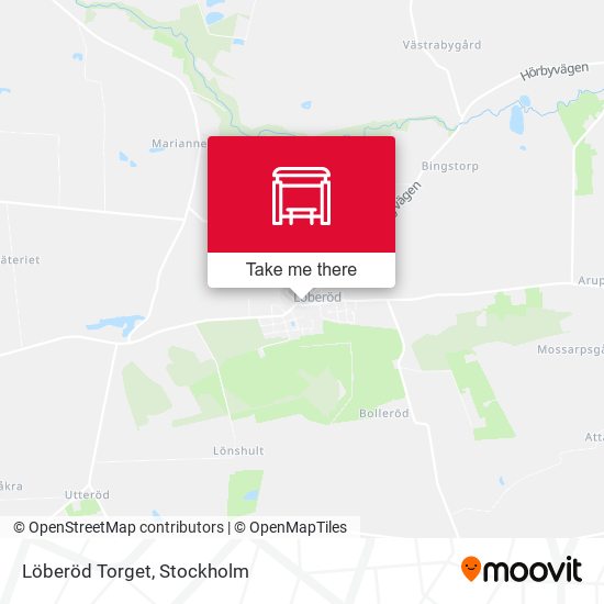 Löberöd Torget map