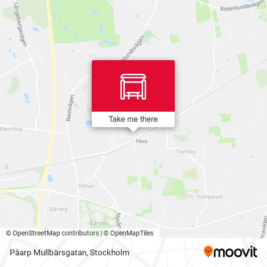 Påarp Mullbärsgatan map