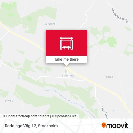 Röddinge Väg 12 map