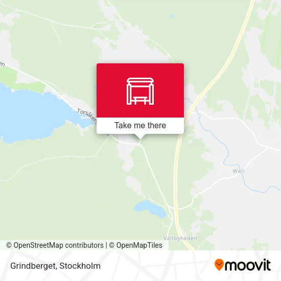 Grindberget map