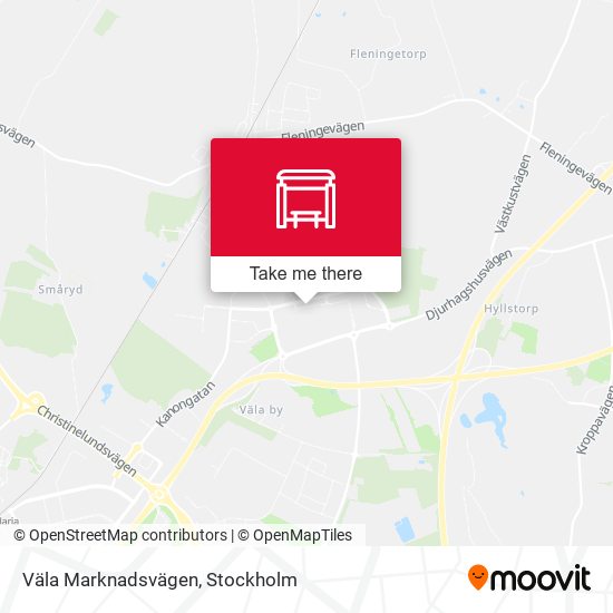 Väla Marknadsvägen map