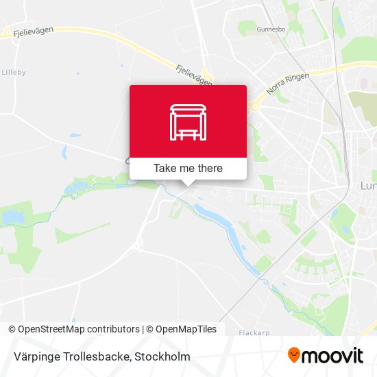 Värpinge Trollesbacke map