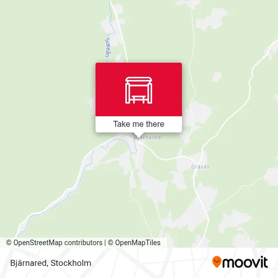 Bjärnared map