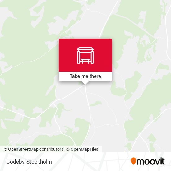 Gödeby map