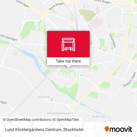 Lund Klostergårdens Centrum map