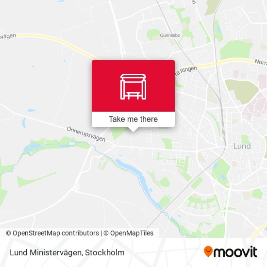 Lund Ministervägen map