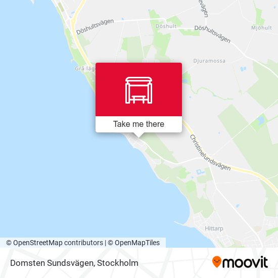 Domsten Sundsvägen map