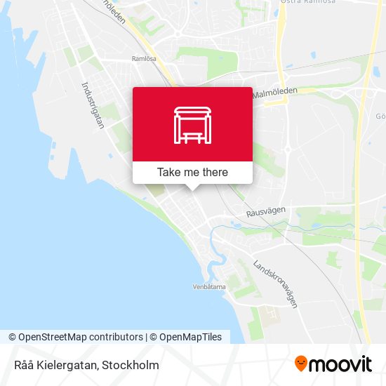 Råå Kielergatan map