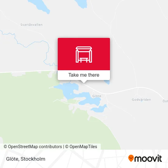 Glöte map