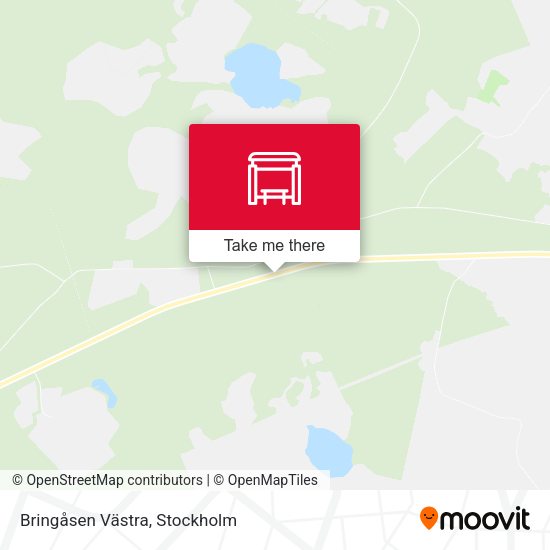 Bringåsen Västra map